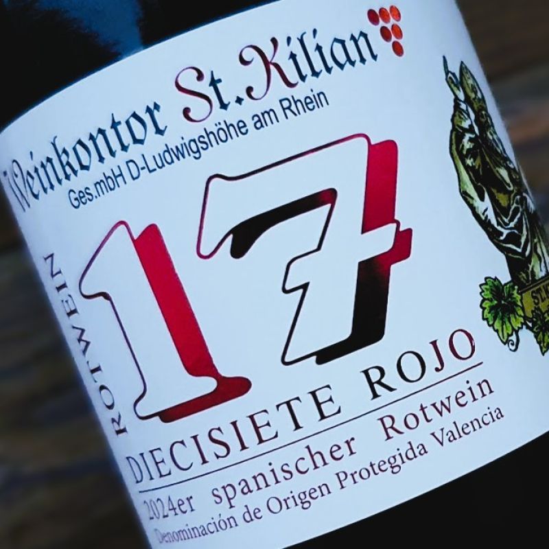 St.Kilian 17 Rotwein - Diecisiete Rojo (Spanien)