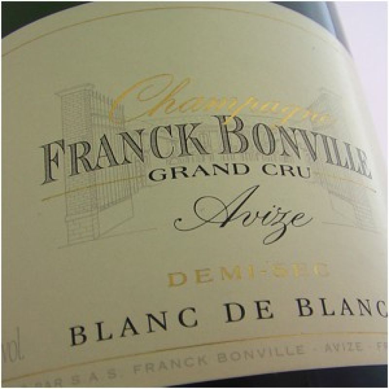 Champagner Franck Bonville - Demi Sec
