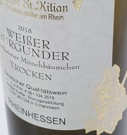 Weißer Burgunder - Qualitätswein - trocken